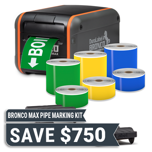 Bronco Max Pipe Marking starter kit bundle with the text 